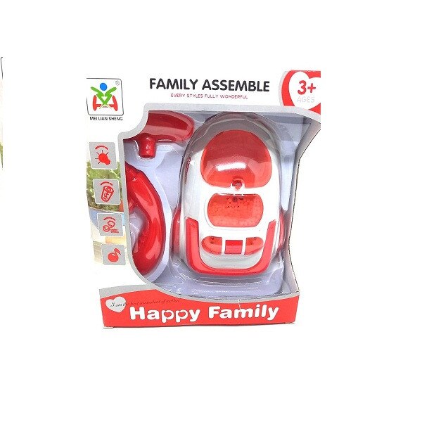 Aspirator de jucarie cu sunete si lumini Happy Family , ls820k30
