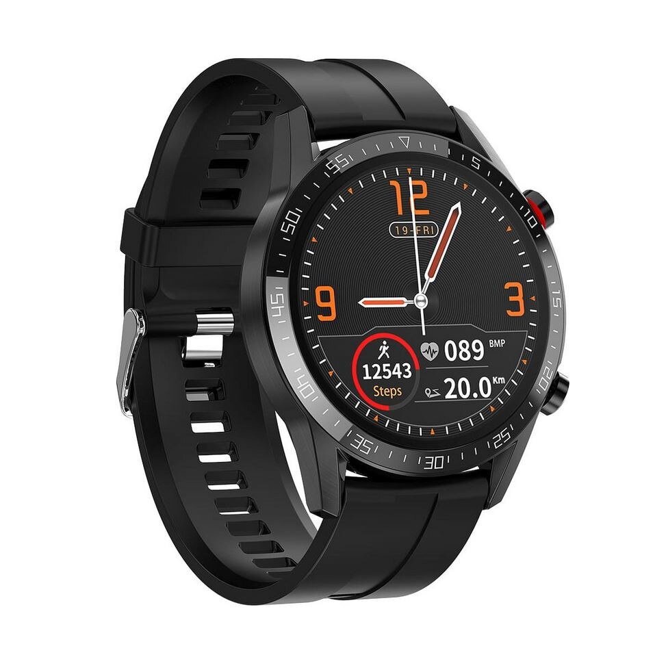 Smarwatch Promis SM40 negru SM40 / 4-L13, 1,3inch, 240x240 px, Negru
