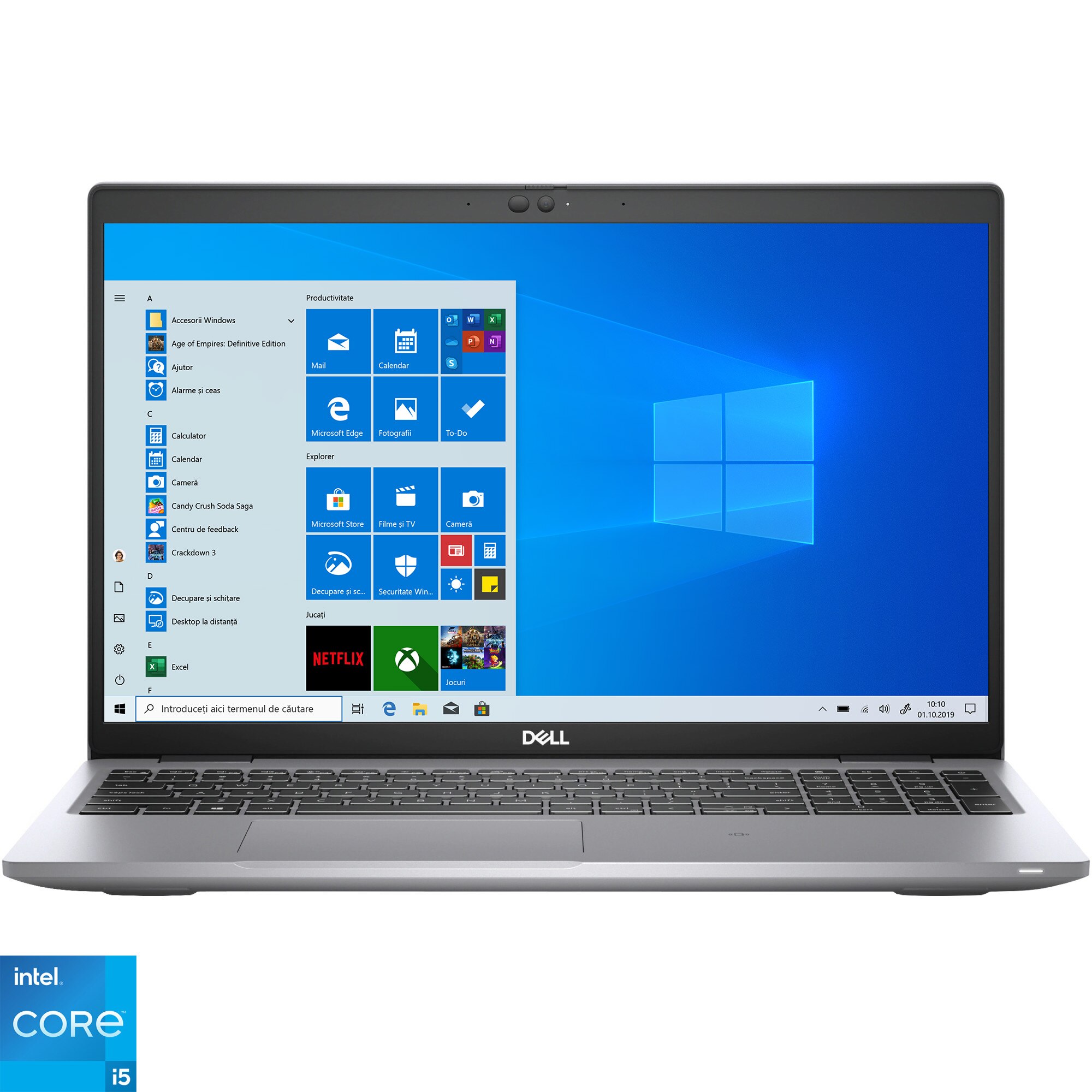 DELL 5520 i5 1145G7/8GB/256Gb タッチ画面 Laptop Dell Latitude 5520 cu procesor Intel® Core™ i5-1145G7 pana