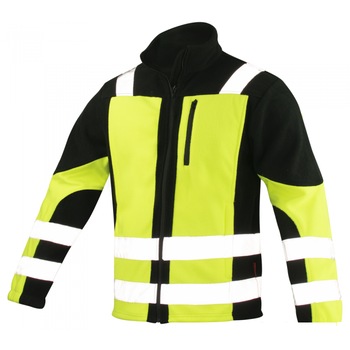 Jacheta polar Classic-Vis HI-VIS, galben, marimea XL Jacheta polar Classic-Vis HI-VIS, galben, marimea XL