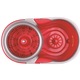 Set de curatenie Kring Simone, galeata cu centrifuga plastic, maner telescopic si mop rotund + rezerva