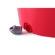 Set de curatenie Kring Simone, galeata cu centrifuga plastic, maner telescopic si mop rotund + rezerva