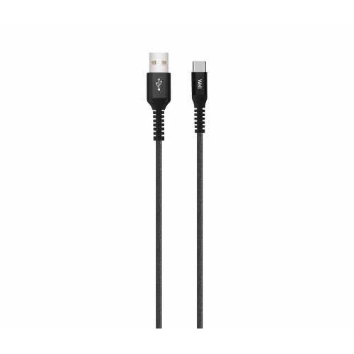 Cablu De Date Si Incarcare USB C 1m 5A Well Negru EMAG Ro