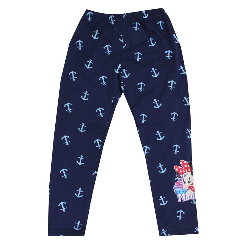 Colanti Minnie, 95% bumbac, bluemarin cu ancore