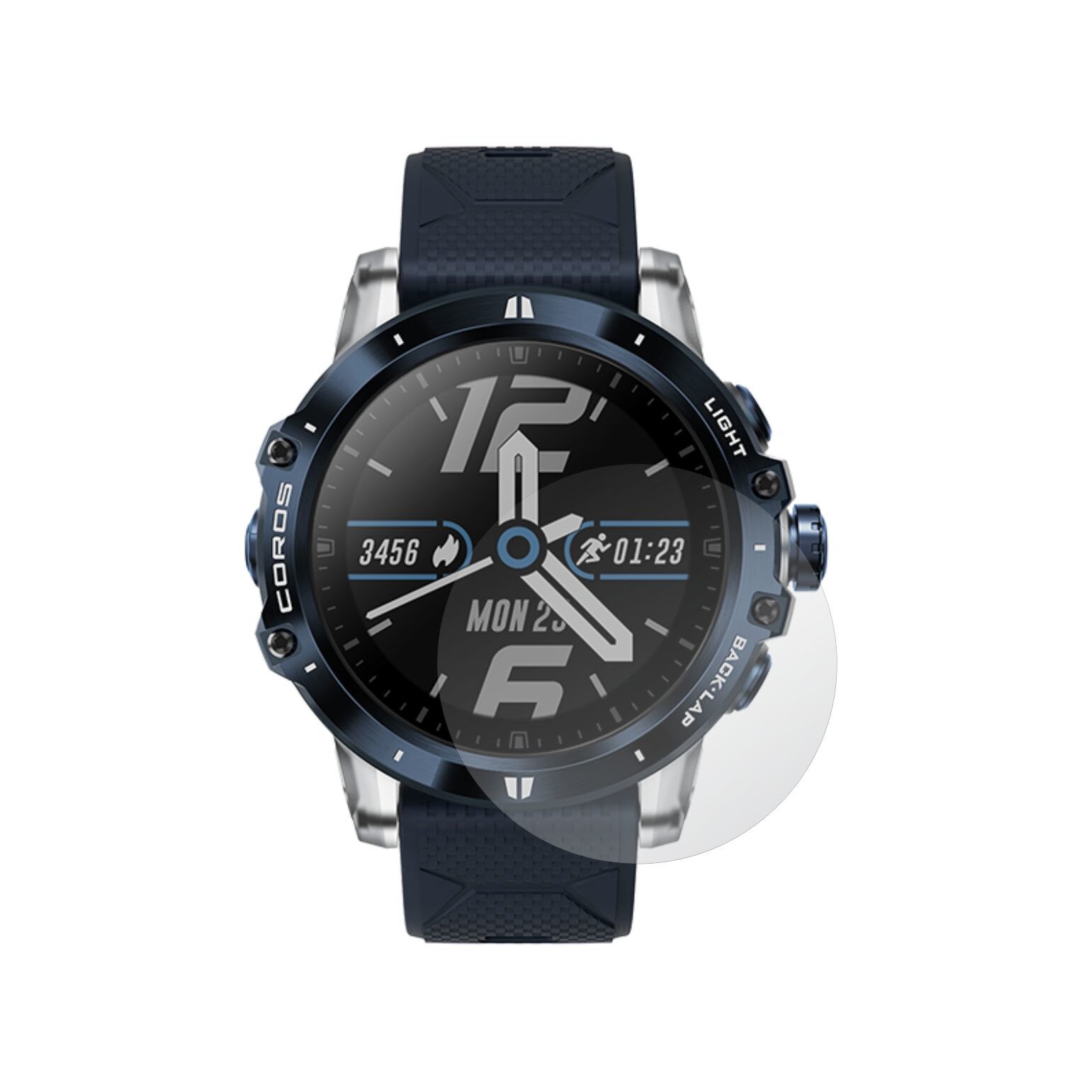 Set 4X Folie Protectie Ecran pentru Smartwatch Coros Vertix , Invisible Skinz Matte, Siliconica Mata Anti-Amprenta, Anti-Reflex, Adeziva si Flexibila