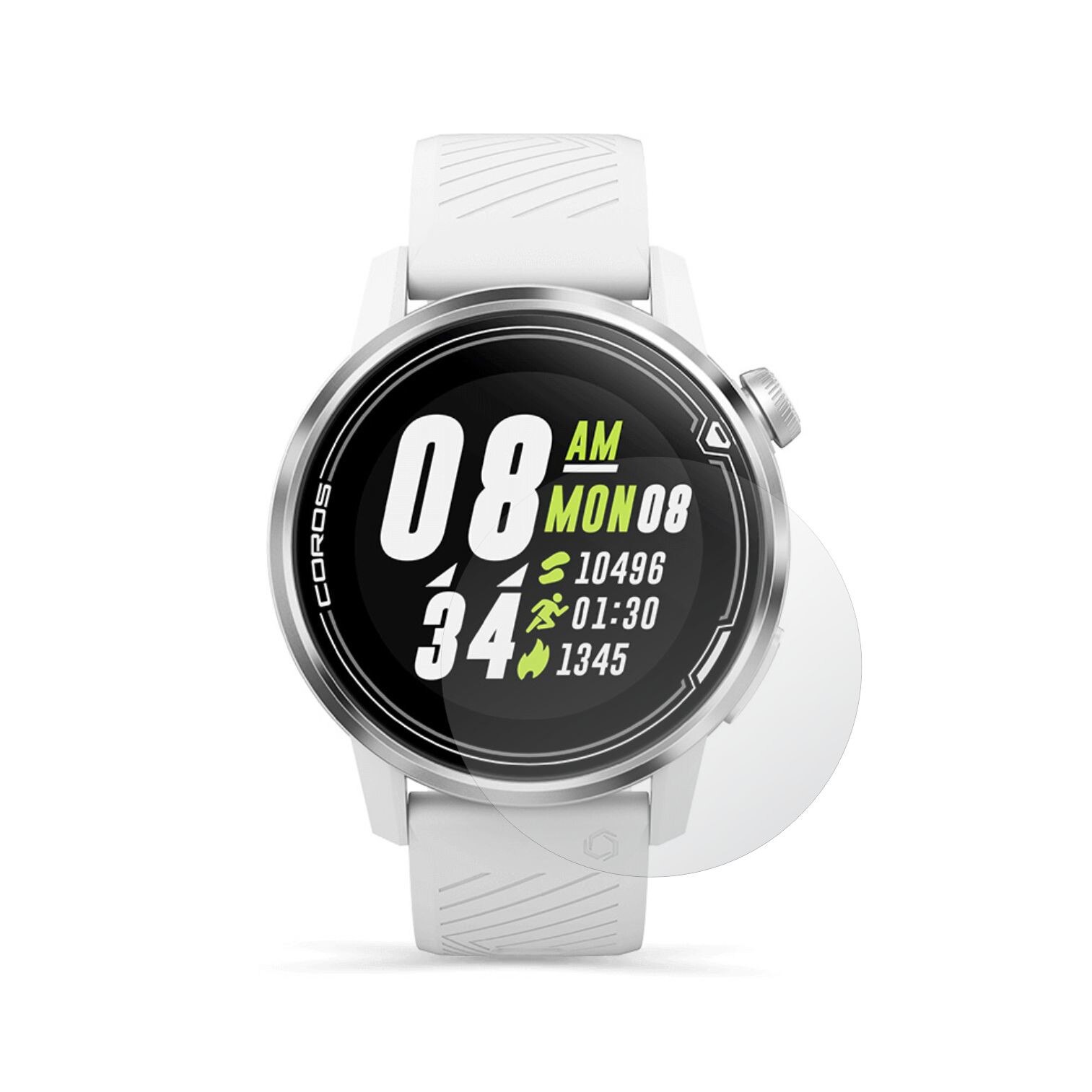 Set 4X Folie Protectie Ecran pentru Smartwatch Coros Apex 42mm , Invisible Skinz Matte, Siliconica Mata Anti-Amprenta, Anti-Reflex, Adeziva si Flexibila