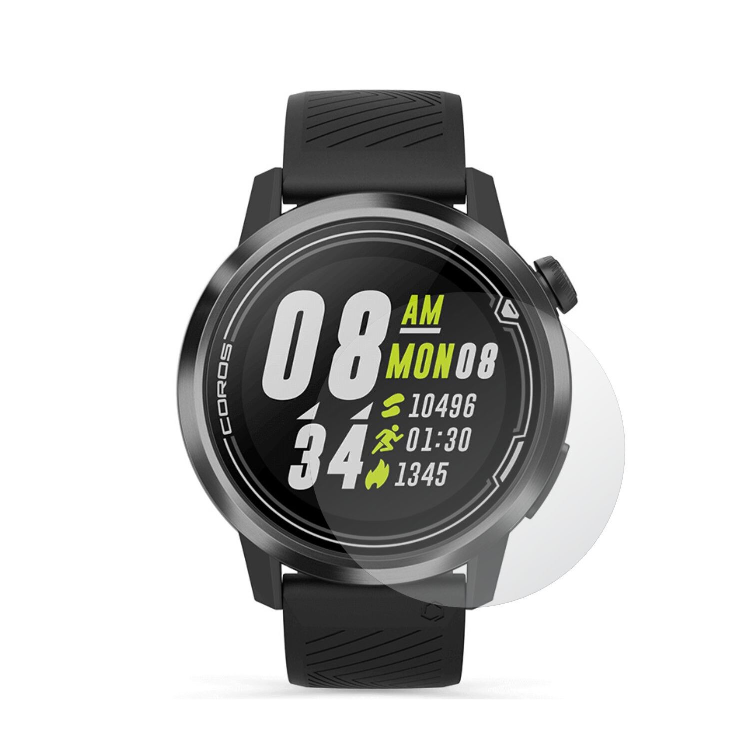 Set 4X Folie Protectie Ecran pentru Smartwatch Coros Apex 46mm , Invisible Skinz Matte, Siliconica Mata Anti-Amprenta, Anti-Reflex, Adeziva si Flexibila