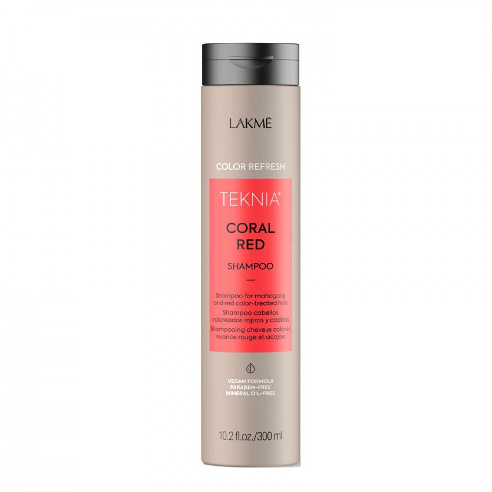 Sampon pentru reimprospatarea culorii 0.3 L, Lakme Teknia Refresh Coral Red
