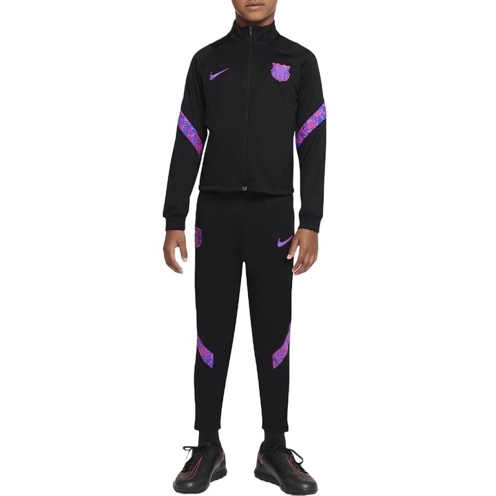 Trening Nike FC Barcelona Strike K DB7784-014, Baieti, Negru, 110-116 CM