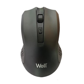 Mouse wireless Well MW103 negru Mouse wireless Well MW103 negru
