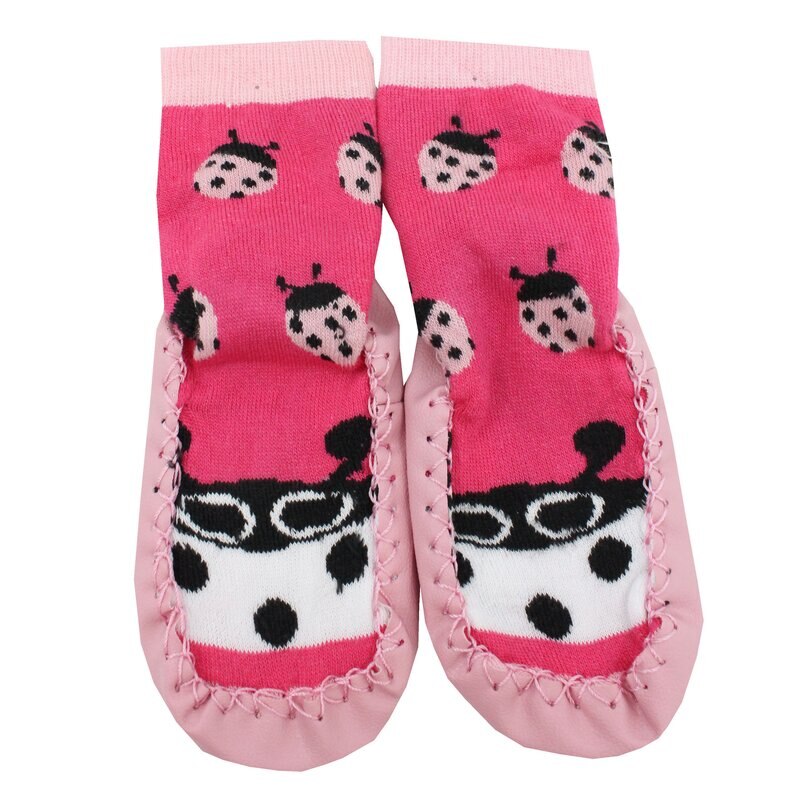 Mocasini, Lady Bug, roz 22-23