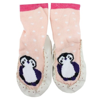 Mocasini, Pinguin, portocaliu deschis 20-21 Mocasini, Pinguin, portocaliu deschis 20-21