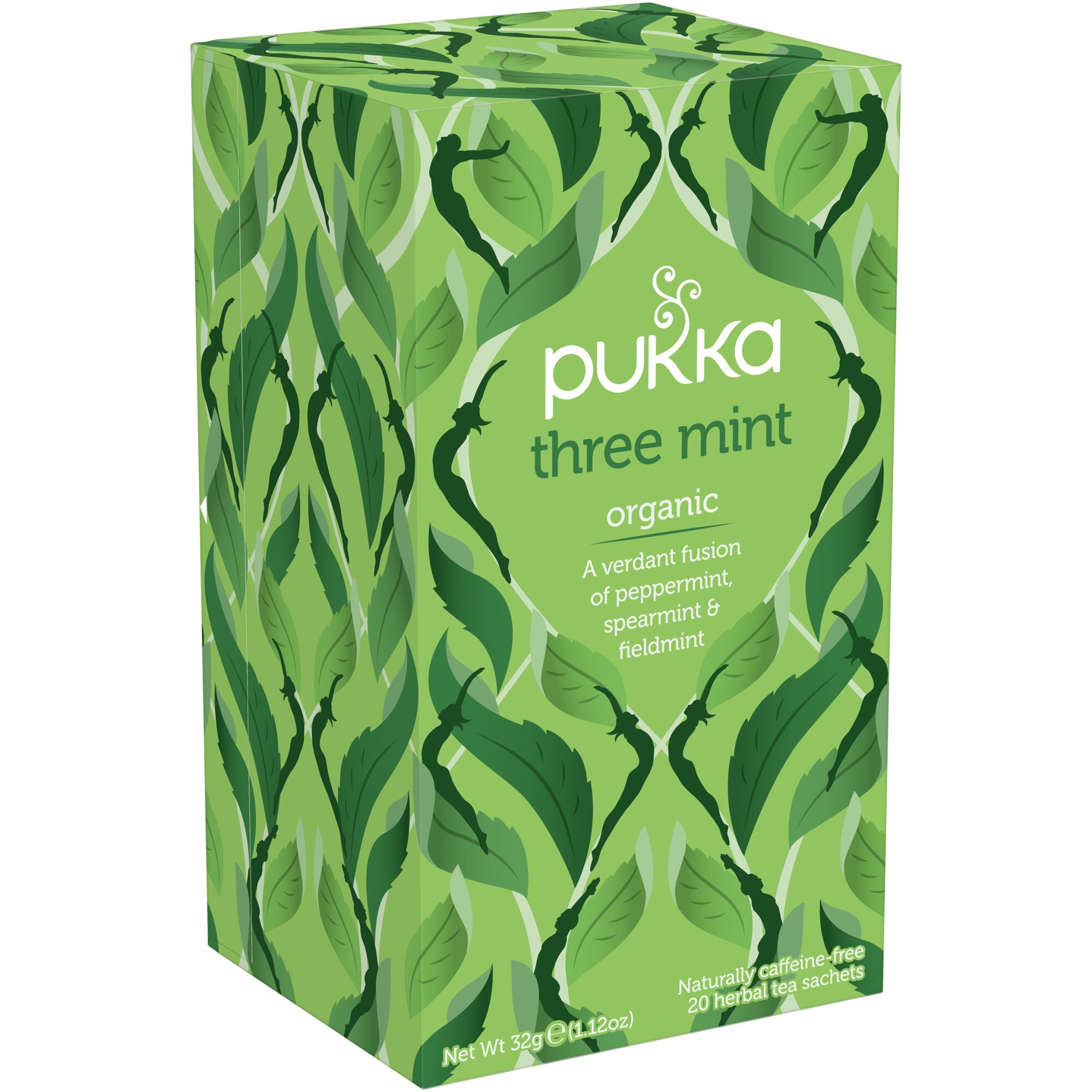 Три ментов чай Pukka, 20 пакетчета чай, 36 гр - eMAG.bg