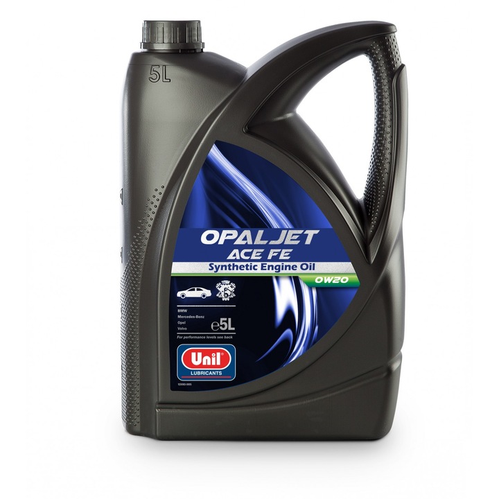 Моторно масло UNIL Opaljet ACE FE 0W20, 5 л