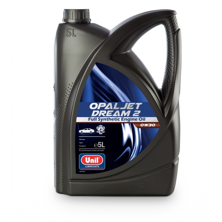 Моторно масло UNIL Opaljet Dream 2 0W30, 5 л