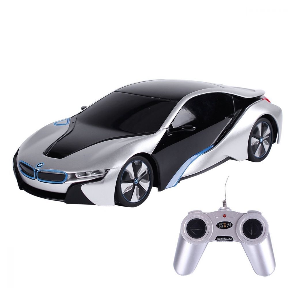 Masina Bmw I 8 care i se schimba culoarea si comanda multidirectionala , 19 x 9 x 5 cm, ATS