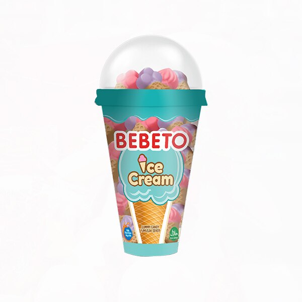 Jeleuri gumate Bebeto Ice Cream 12x 120 gr
