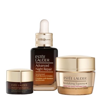 Set Tratament Estee Lauder, Ser Advanced Night Repair Synchronized Recovery Complex 30 Ml, Crema Revitalizing Supreme 15 Ml, Crema Ochi 5 Ml Set Tratament Estee Lauder, Ser Advanced Night Repair Synchronized Recovery Complex 30 Ml, Crema Revitalizing Supreme 15 Ml, Crema Ochi 5 Ml