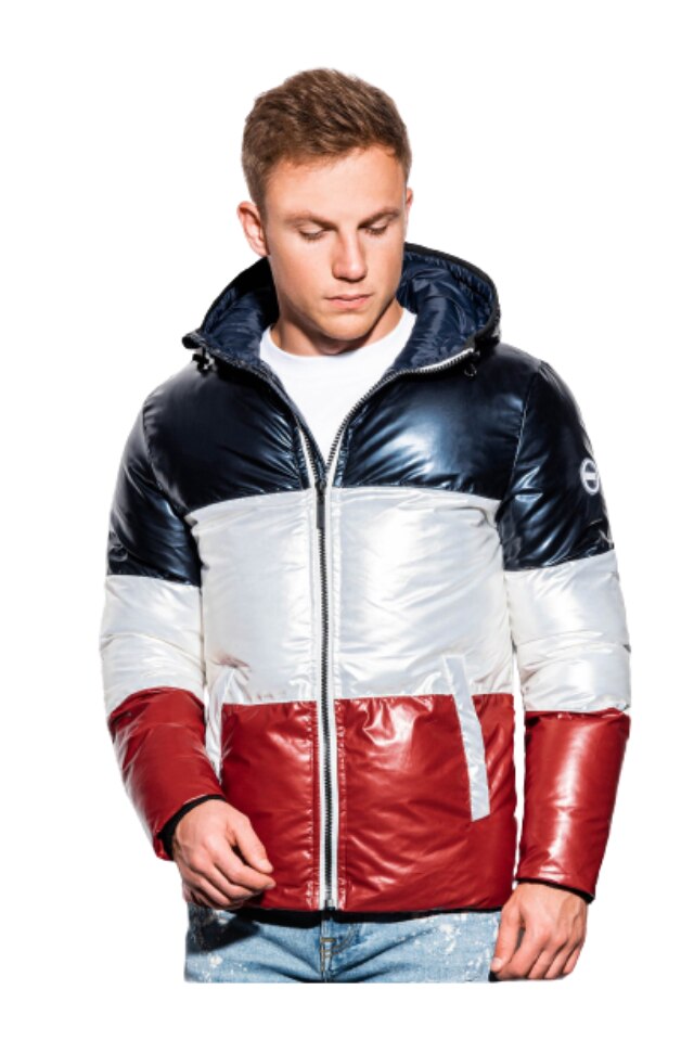 Geaca Level Up barbati - C459, Bleumarin, L