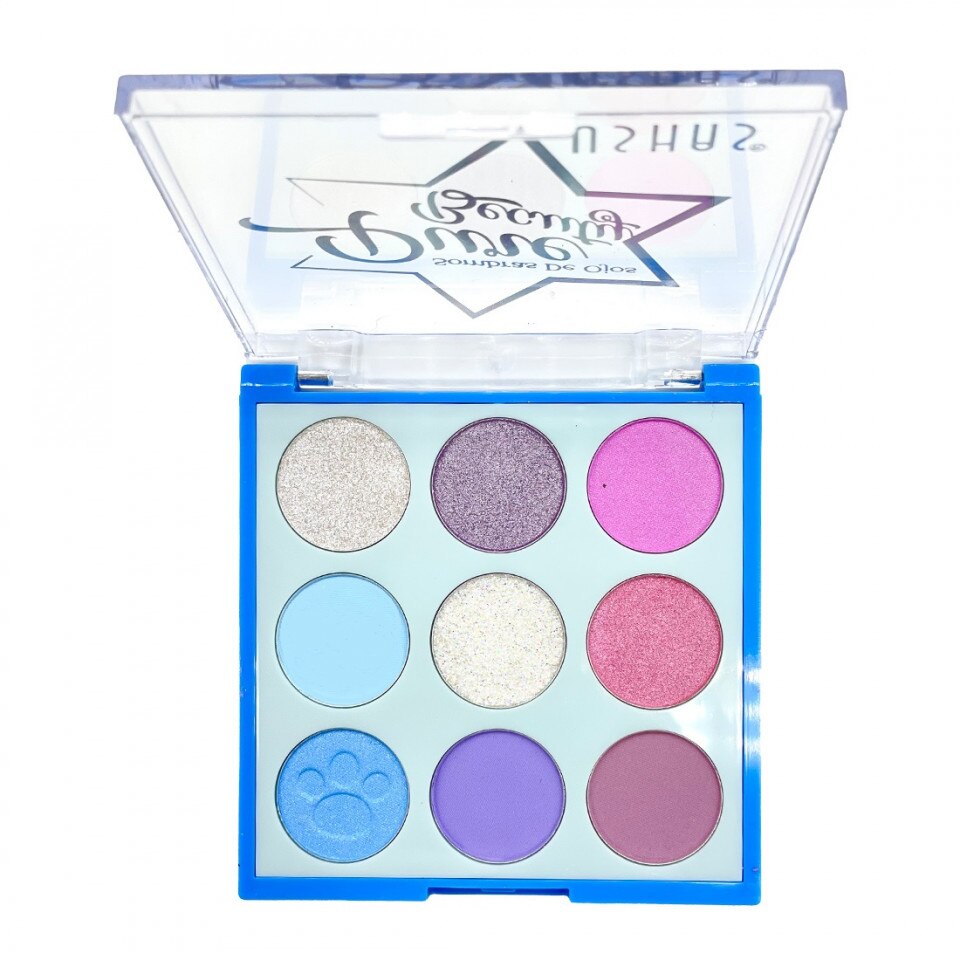 Paleta farduri de pleoape Ushas, 02 Pure Beauty