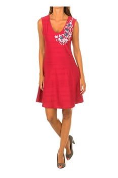 Rochie Desigual Silvana, Rosu, XL Rochie Desigual Silvana, Rosu, XL