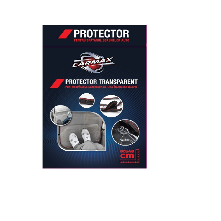 Protector spatar scaune auto Carmax 80X48 cm