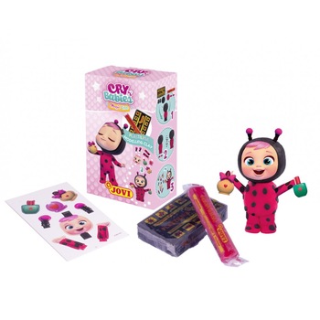 Set creativ Cry Babies cu plastilina Jovi, Lady Set creativ Cry Babies cu plastilina Jovi, Lady