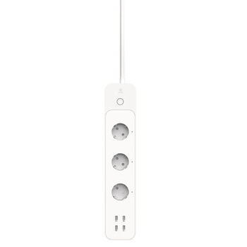 Prelungitor Smart WiFi Woox R5104 3 prize 4x USB 1.5m Prelungitor Smart WiFi Woox R5104 3 prize 4x USB 1.5m