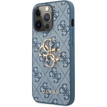 Husa Cover Guess Silicone Metal Logo pentru iPhone 13 Pro Max Blue Husa Cover Guess Silicone Metal Logo pentru iPhone 13 Pro Max Blue