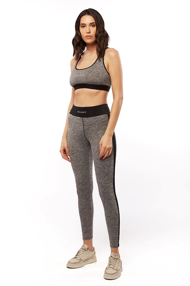 Colanti sport femei CF27, gri, Uniconf, XL