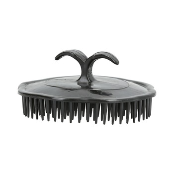 Perie de masaj pentru scalp, Sibel, Plastic, Negru Perie de masaj pentru scalp, Sibel, Plastic, Negru