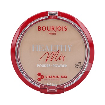 Pudra compacta Bourjois Healty Mix Beige Rose 03, 10 g Pudra compacta Bourjois Healty Mix Beige Rose 03, 10 g