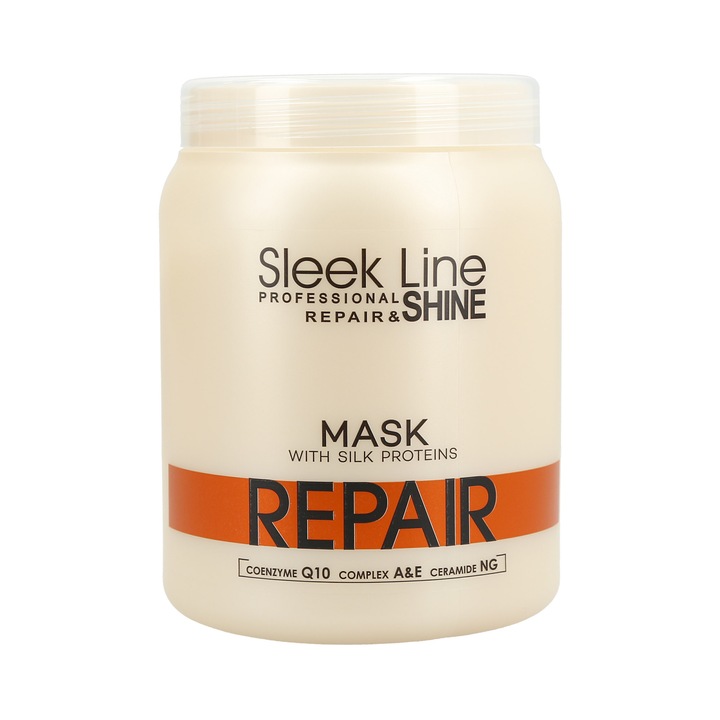Маска за химически третирана коса Sleek Line Repair, Stapiz, 1000 ml