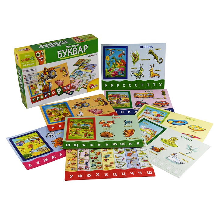 Моят първи буквар Lisciani Carotina Baby