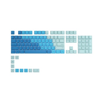 Set taste pentru tastatura mecanica Glorious GPBT Doubleshot 114-Keycap Carribean Ocean US-Layout Set taste pentru tastatura mecanica Glorious GPBT Doubleshot 114-Keycap Carribean Ocean US-Layout