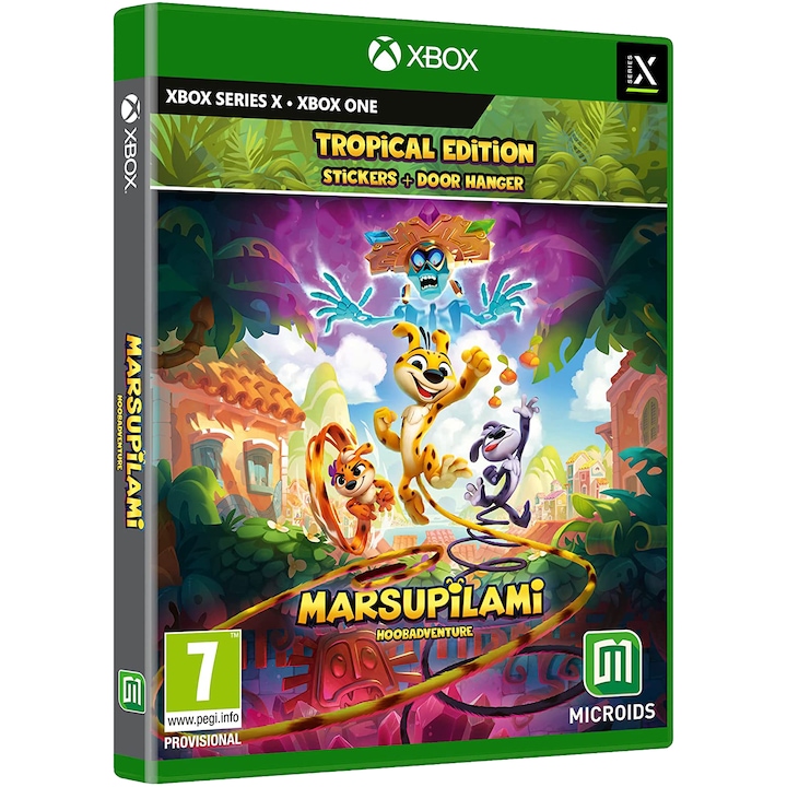 Marsupilami Hoobadventure Tropical Edition Xbox One és Xbox Series X Játékszoftver