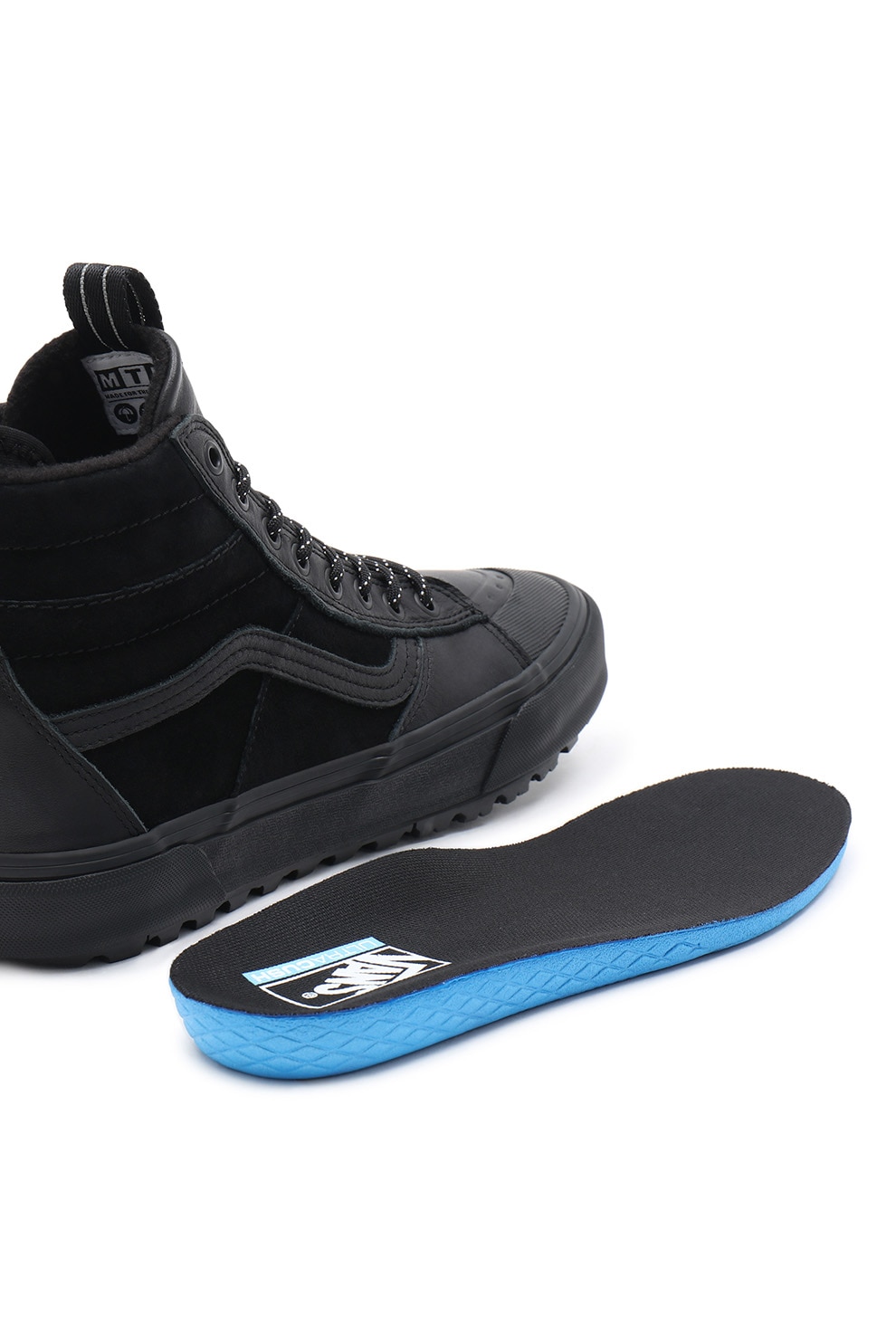 Vans, Унисекс спортни обувки SK8 от велур и текстил, Черен, 10 - eMAG.bg