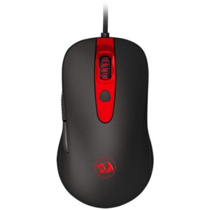 Mouse gaming, Redragon, Cerberus M703, USB, 7200 dpi, 6 btns, Negru/Rosu