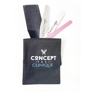 Trusa profesionala pile manichiura / pedichiura unghii, 4 bucati Trusa profesionala pile manichiura / pedichiura unghii, 4 bucati