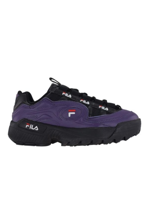 Pantofi sport dama, Fila D-Formation 1010801-71X, Piele naturala, 37 EU, Violet/Negru