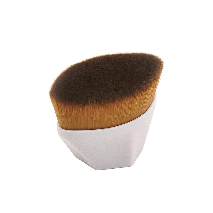 Pensula machiaj GOGOU, Alb