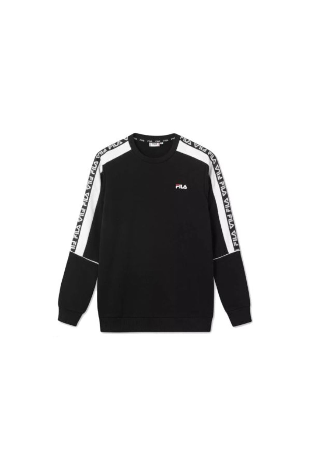 Hanorac Fila, MEN TEOM crew sweat, Bumbac, XL, Negru