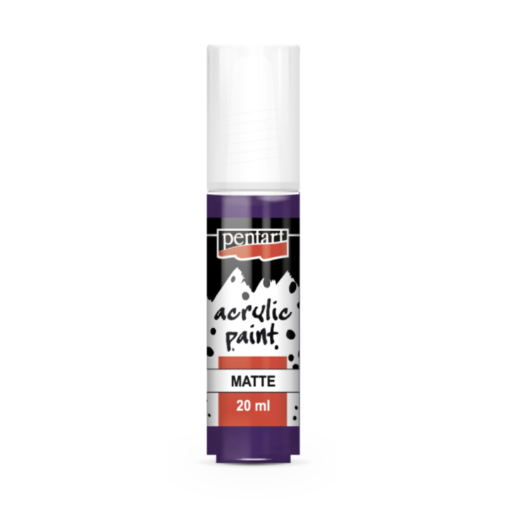 Pentart Matt akrilfesték, ametiszt, 20 ml