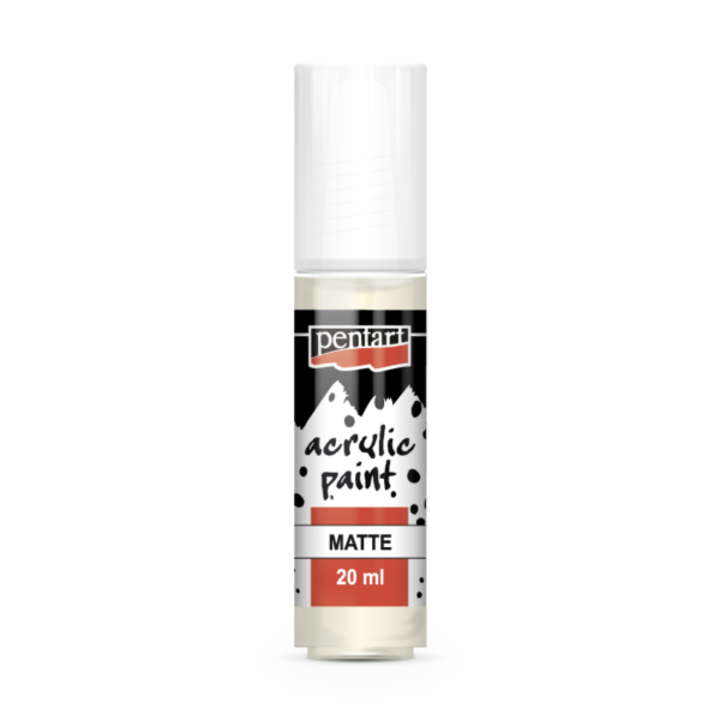 Pentart Matt akrilfesték, elefántcsont, 20 ml