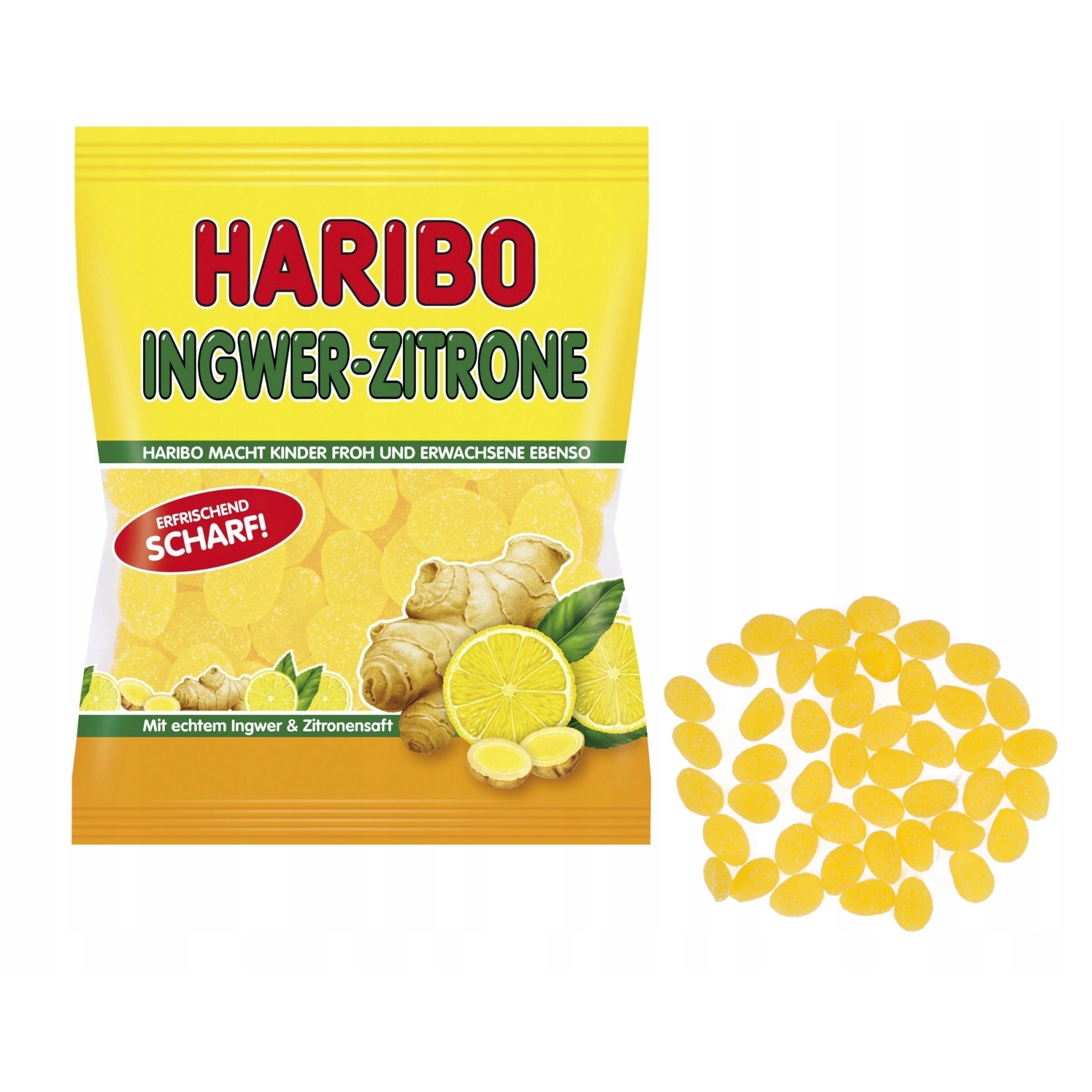 Jeleuri, Haribo, Ghimbir, Lamaie, 175G