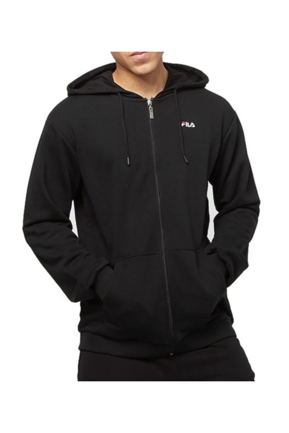 Hanorac barbati, Fila Men Elazer Sweat 688 165-002, Bumbac/Poliester, M, Negru