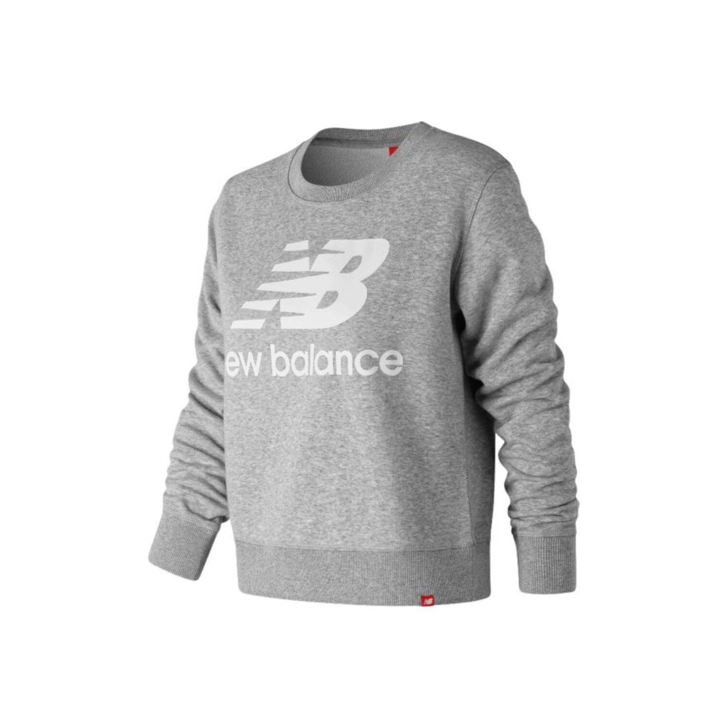 Hanorac New Balance, ESSENTIALS CREW AG WT91585AG, Bumbac, M, Gri