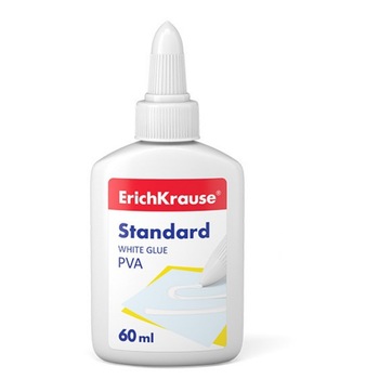 Lipici lichid, clasic de papetarie, alb, 60 ml Lipici lichid, clasic de papetarie, alb, 60 ml