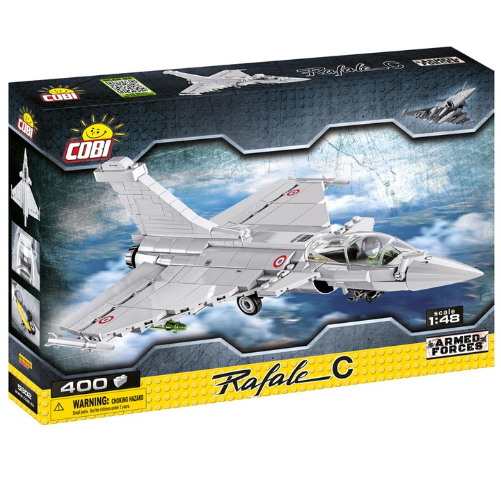 COBI Armed Forces 5802 Airplane Rafale C, 400 darabos