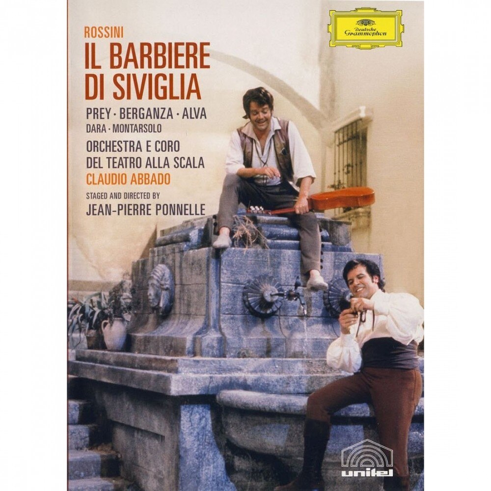 Teresa Berganza, Luigi Alva, Hermann Prey, Enzo Dara, Paolo Montarsolo, Coro e Orchestra del Teatro alla Scala, Claudio Abbado-Rossini - Il Barbiere di Siviglia (1972)-DVD